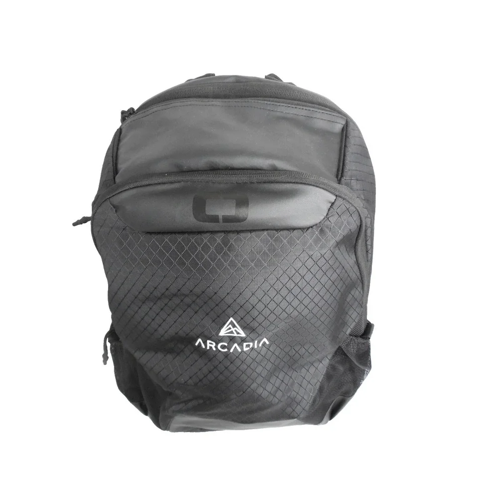 OGIO Backpack Arcadia Embroidered Laptop Bag Multi Pockets Black 18